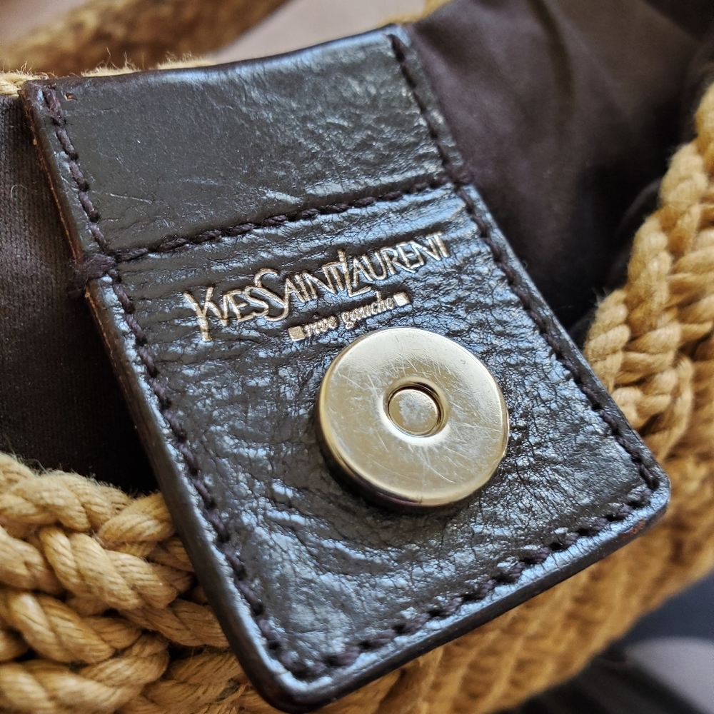 Yves Saint Laurent Mombasa Horn Hobo Bag - Picture 2 of 3